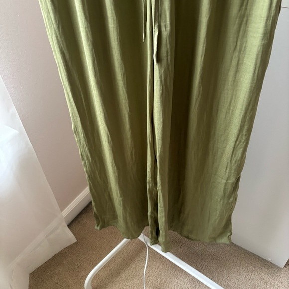 RACHEL Rachel Roy Khaki Wide-Leg Pants - Picture 3 of 5